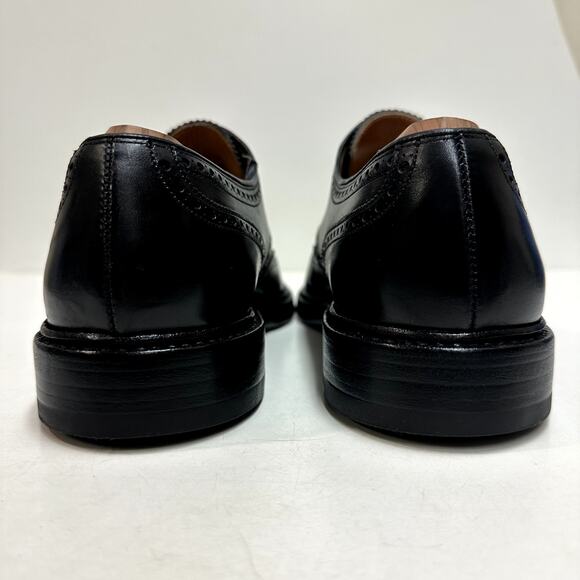 VERY GOOD Crockett & Jones x Ralph Lauren Swansea Black Calf Wingtip England 8.5 main image 9
